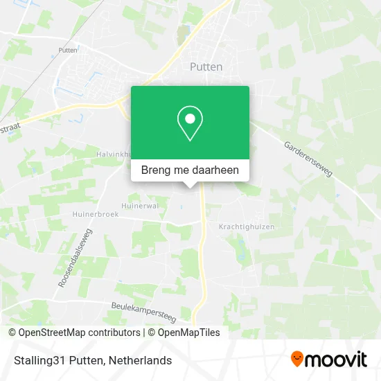 Stalling31 Putten kaart