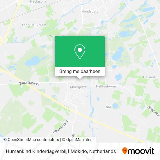 Humankind Kinderdagverblijf Mokido kaart
