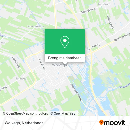 Wolvega kaart