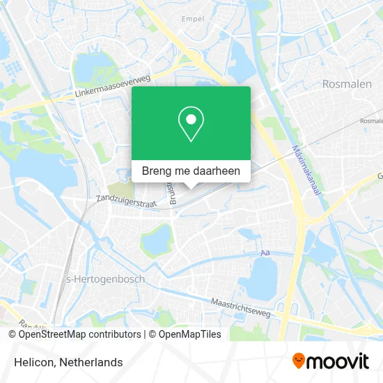 Helicon kaart