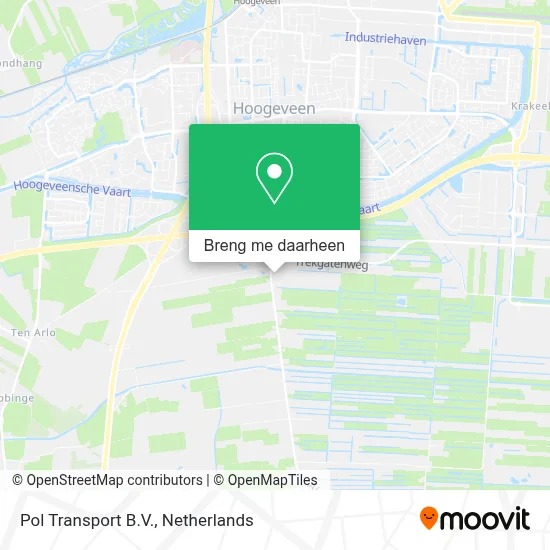 Pol Transport B.V. kaart