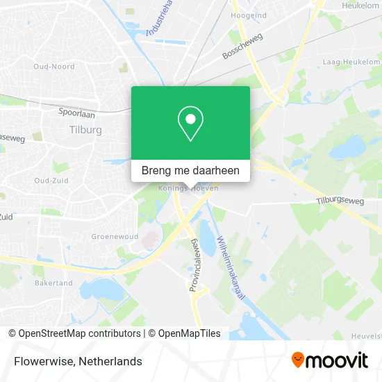 Flowerwise kaart