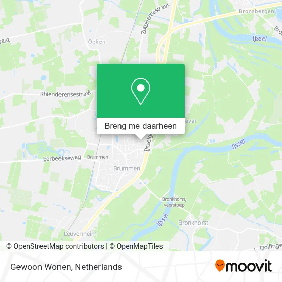 Gewoon Wonen kaart