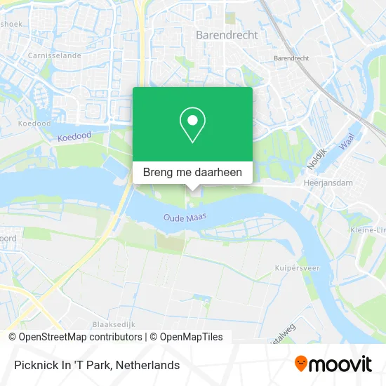 Picknick In 'T Park kaart