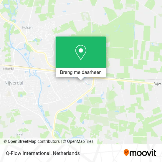 Q-Flow International kaart