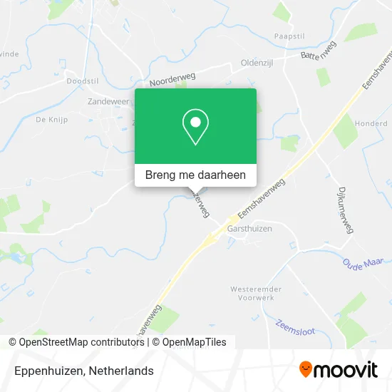 Eppenhuizen kaart