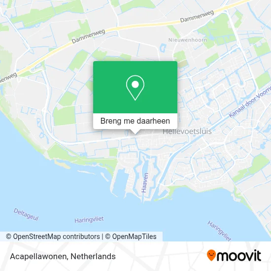 Acapellawonen kaart