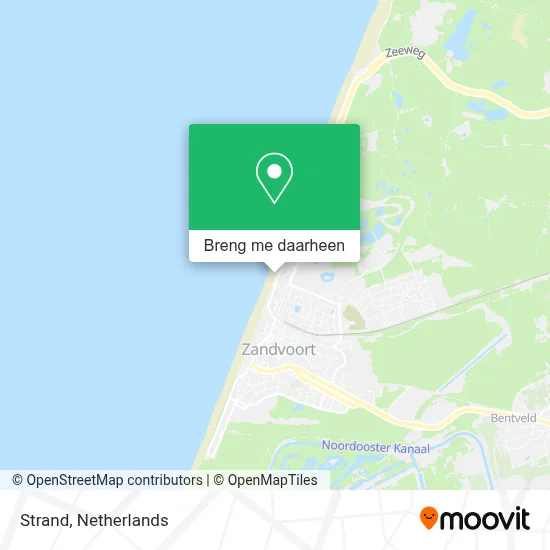 Strand kaart