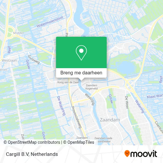 Cargill B.V kaart