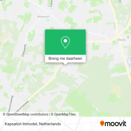 Kapsalon Inmodel kaart