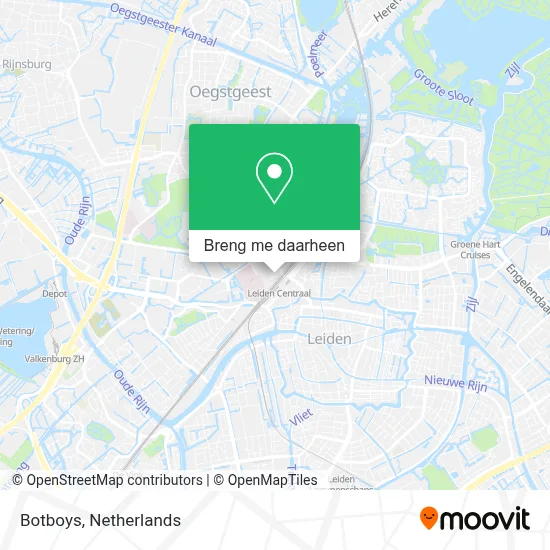 Botboys kaart