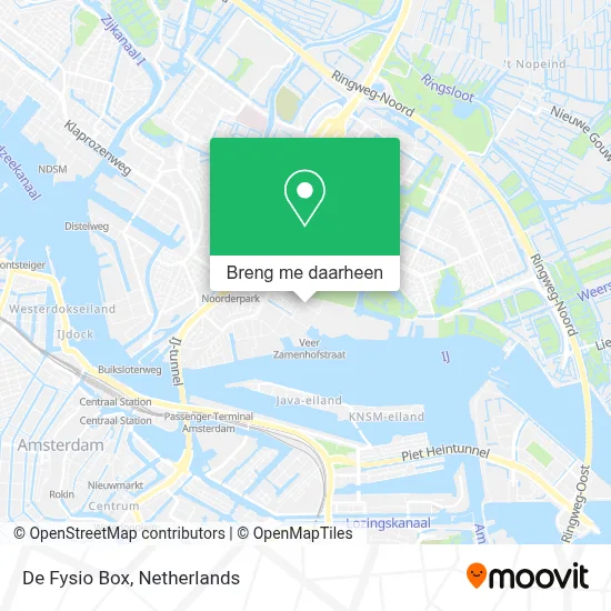 De Fysio Box kaart