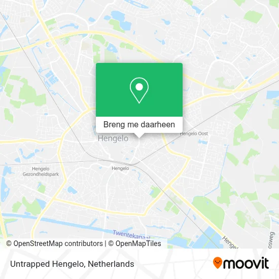 Untrapped Hengelo kaart