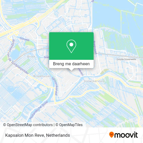 Kapsalon Mon Reve kaart