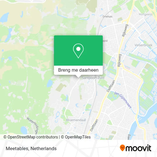 Meetables kaart