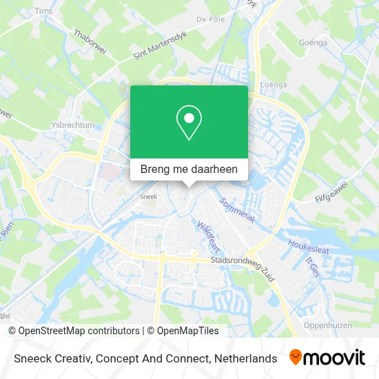 Sneeck Creativ, Concept And Connect kaart