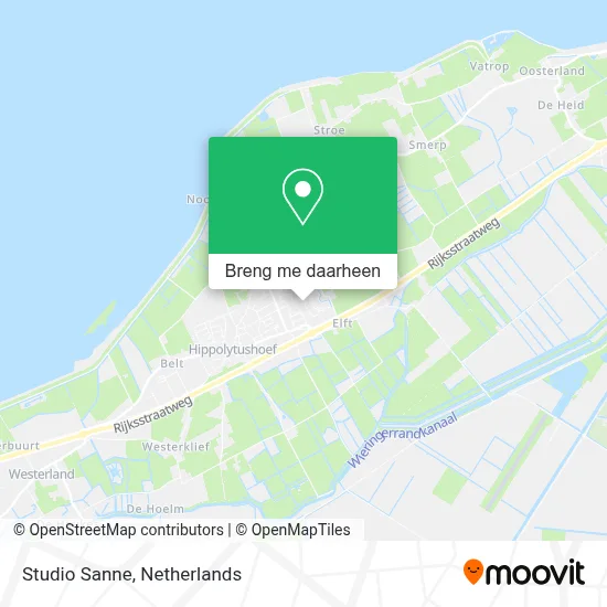 Studio Sanne kaart