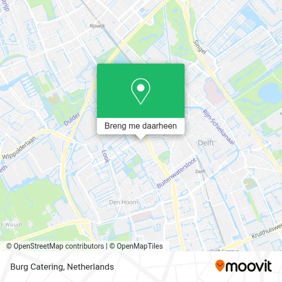 Burg Catering kaart