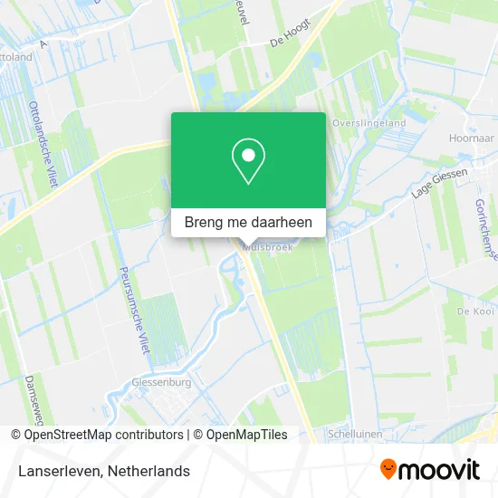 Lanserleven kaart