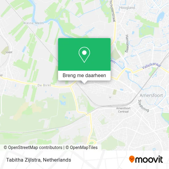 Tabitha Zijlstra kaart