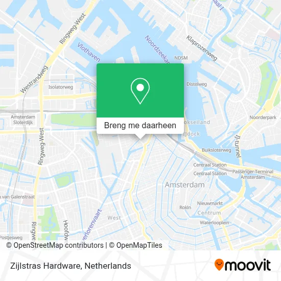 Zijlstras Hardware kaart