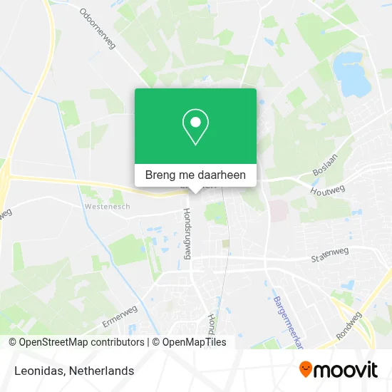 Leonidas kaart
