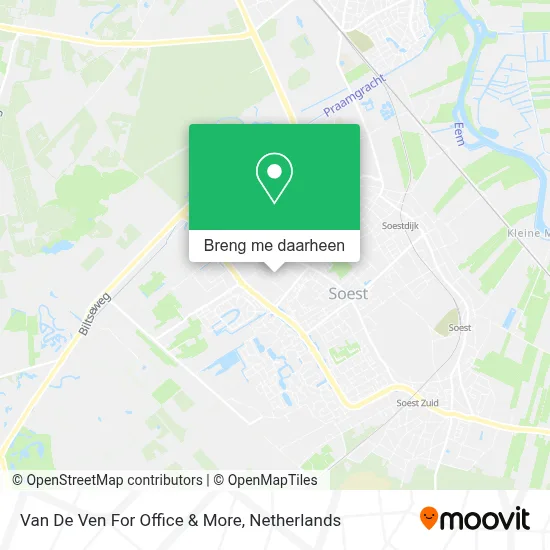 Van De Ven For Office & More kaart