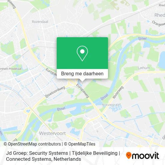 Jd Groep: Security Systems | Tijdelijke Beveiliging | Connected Systems kaart