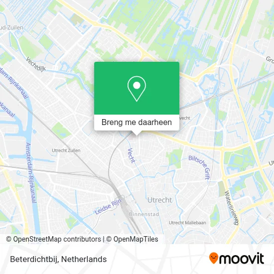 Beterdichtbij kaart