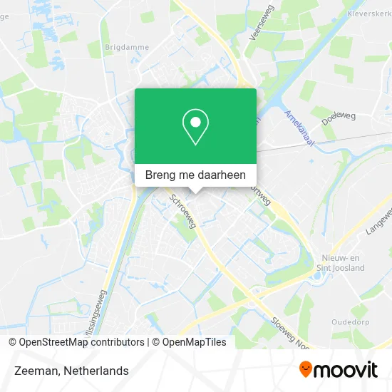 Zeeman kaart