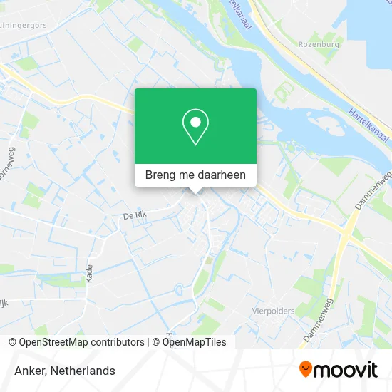 Anker kaart