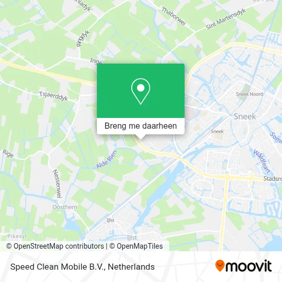 Speed Clean Mobile B.V. kaart