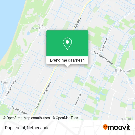 Dapperstal kaart