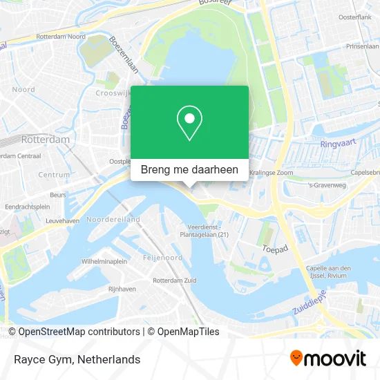 Rayce Gym kaart