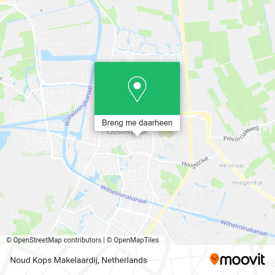 Noud Kops Makelaardij kaart