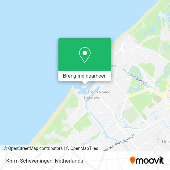 Knrm Scheveningen kaart