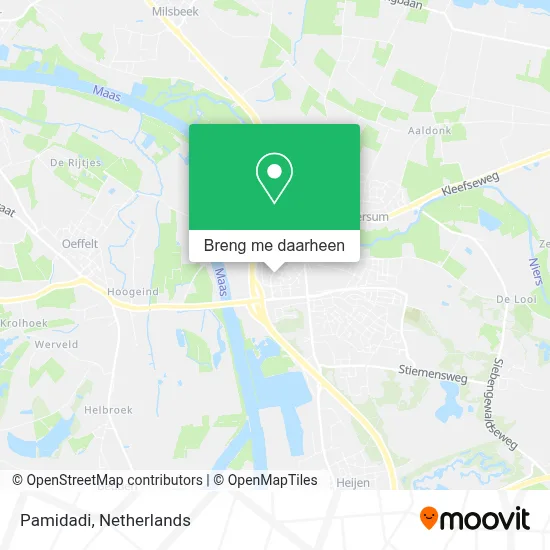 Pamidadi kaart
