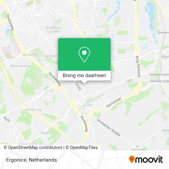 Ergonice kaart
