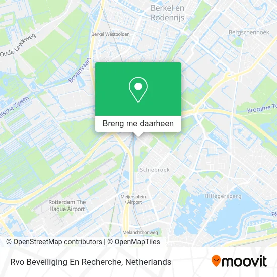 Rvo Beveiliging En Recherche kaart