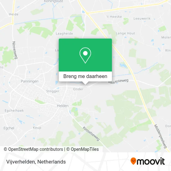 Vijverhelden kaart