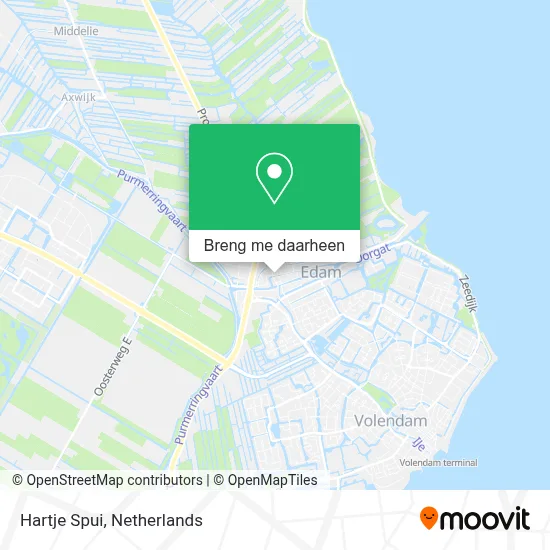 Hartje Spui kaart