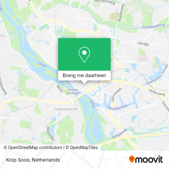 Knip Soos kaart