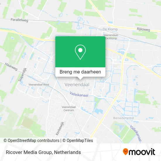 Ricover Media Group kaart