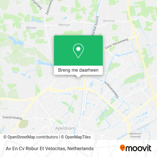 Av En Cv Robur Et Velocitas kaart