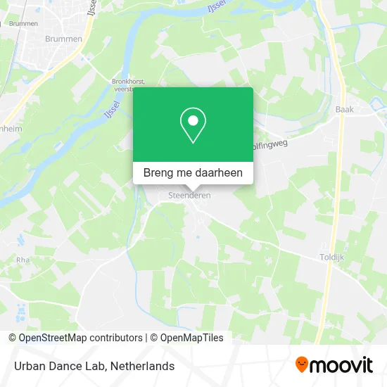 Urban Dance Lab kaart