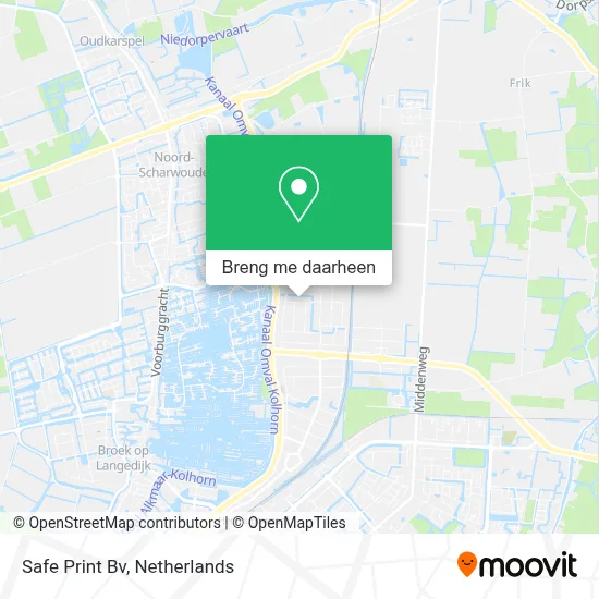 Safe Print Bv kaart