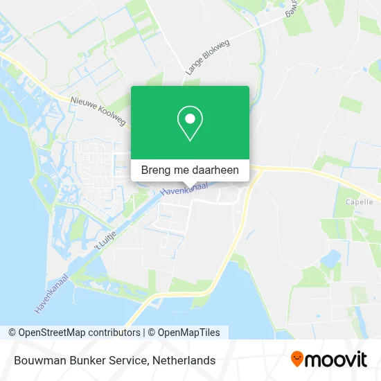 Bouwman Bunker Service kaart