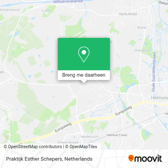 Praktijk Esther Schepers kaart