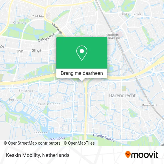 Keskin Mobility kaart