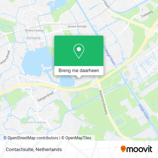 Contactsuite kaart